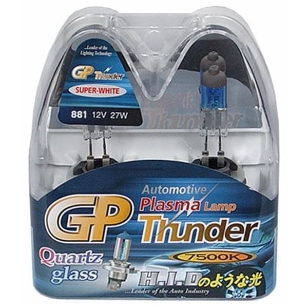 Gp-Thunder SGP75K-881 7500 K 881 Super White Xenon Quartz Light Bulbs for Fog Cornering Day Time Running Lights SGP75K-881 - main